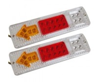 Set stopuri, lampi spate tricicluri electrice KUBA E-KAMYONET