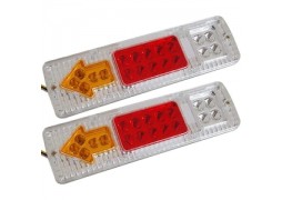 Set stopuri, lampi spate tricicluri electrice KUBA E-KAMYONET