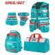 SET TRANSPORT UNELTE 5 PIESE (RUCSAC, GEANTA,VESTA,CENTURA,SUPORT BORMASINA) TOTAL