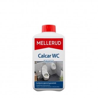 Solutie pentru indepartarea calcarului si depunerilor de pe vasele de toaleta MELLERUD, 1L