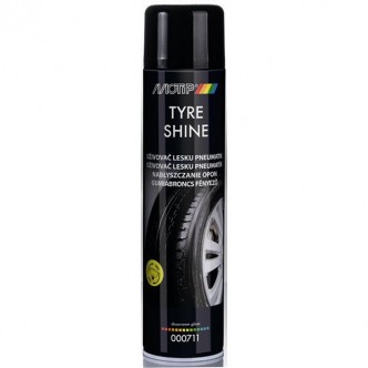 Spray pentru intretinere si luciu anvelope MOTIP Tyre Shine, 600ml