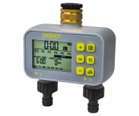 Temporizator programabil electronic dual udare gazon, compatibil cu senzor de ploaie CULTURE Gardex