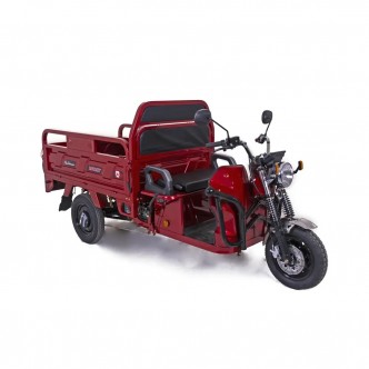 Triciclu Electric cu Remorca 25 km/h Autonomie 68 km Baterie Plumb-acid 72V 58Ah Greutate maxima 617 kg, FARA PERMIS Rotakt Guliver 2000W