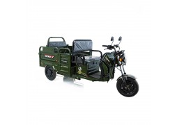 Triciclu Electric Rotakt Courier Motor 2000W 25 km/h Autonomie 79 km Baterie plumb-acid 72V 32Ah Greutate maxima admisa 478kg, Fara permis