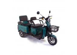 Triciclu electric Rotakt Liberia 1400W 25 km/h autonomie 48 km baterie plumb- acid 60V 20Ah greutate maxima 292 kg, FARA PERMIS