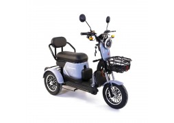 Triciclu Electric Rotakt Senior Motor 1000W Viteza25 km/h Autonomie 62 km Baterie plumb-acid 60V 20Ah Greutate maxima 187 kg, FARA PERMIS