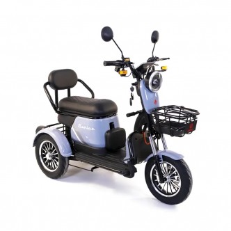 Triciclu Electric Rotakt Senior Motor 1000W Viteza25 km/h Autonomie 62 km Baterie plumb-acid 60V 20Ah Greutate maxima 187 kg, FARA PERMIS