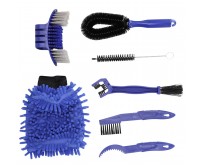 Trusa de curatare, spalare si intretinere bicicleta, trotineta, triciclu, 7 elemente DEDRA 2001A70