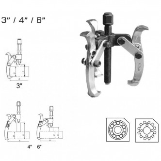 Extractor rulmenti cu 3 brate - 3" Total