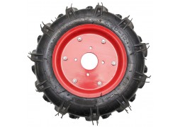Set roti de cauciuc 5.00-12, 6PR pentru motosapa / motocultor fara manicot