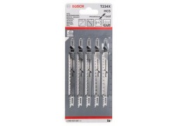 Set panze Bosch pentru ferastrau vertical T 234 X  5buc 2 608 633 528