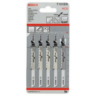 Set pânze Bosch pentru ferăstrău vertical T 101 BR 5buc 2 608 630 014
