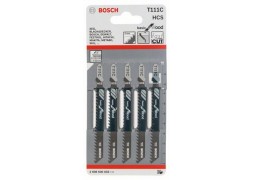 Set pânze Bosch pentru ferăstrău vertical T 111 C 5buc 2 608 630 033