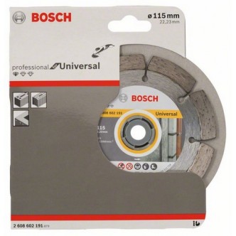 Disc diamantat BOSCH standard universal 115mm  2 608 602 191