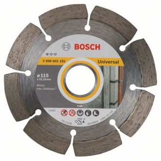 Disc diamantat BOSCH standard universal 115mm  2 608 602 191