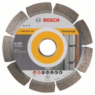 Disc diamantat BOSCH standard universal 125mm 2 608 602 192