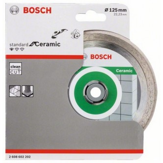 Disc diamantat BOSCH Standard pentru ceramica 125mm 2 608 602 202