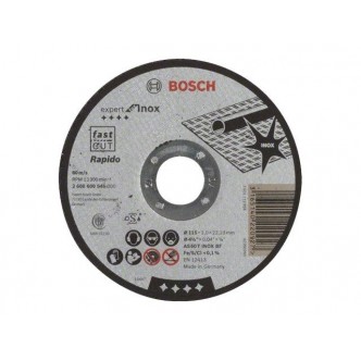 Disc de tăiere drept Expert pentru Inox - Rapido 115mmx1mm 2 608 600 545