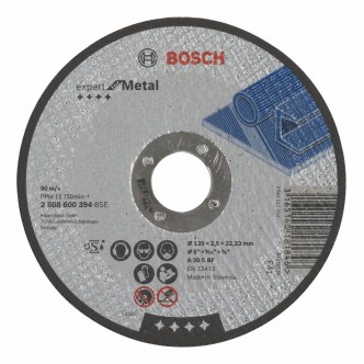 Disc de tăiere drept Expert for Metal 115mm 2 608 600 318