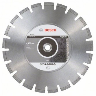 Disc diamantat pentru asfalt 350mm -20 / 25.4mm Bosch 2608602625