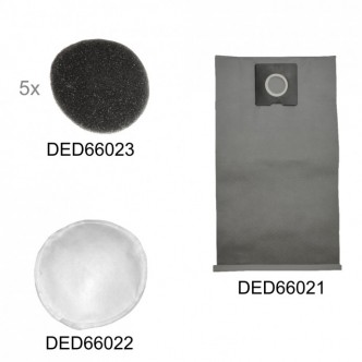 Aspirator industrial cu filtrul de apa, 1400W DED6602 Dedra 