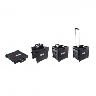 Carucior pliabil, 43x38x41,5, maner telescopic, capacitate 35 kg DEDRA N1000