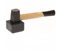 Ciocan de metal cu amortizor de cauciuc pentru pavele 1 kg Dedra Ciocan de metal cu amortizor de cauciuc pentru pavele 1 kg Dedra