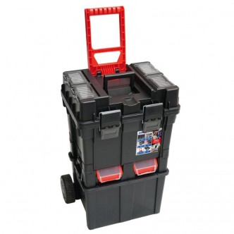 Cutie pentru scule cu roti, Dedra Toolbox, 450 x 350 x 645 mm, N0201