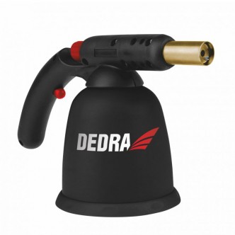 Lampa de lipit pe gaz cu aprindere piezo, carcasa din plastic Dedra 31A010 