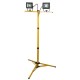 Lampa de lucru santier cu stativ LED SMD , Dedra , 2250 lmn, 2x20W,3000 lm, IP65