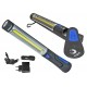 Lanterna reincarcabila 3w COB LED + 3W LED, alimentator USB pentru 230v si 12v DEDRA