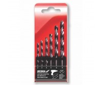 Set de 6 burghie pentru metal 2, 3, 4, 5, 6, 8 Dedra 
