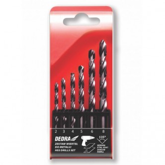 Set de 6 burghii pentru metal