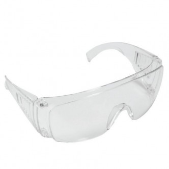 Ochelari de protectie din policarbonat, albi