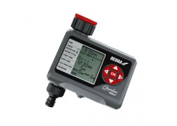 Programator irigare gradina, display LCD, adaptoare incluse, IP44, temporizator automat electronic udat stropire gazon, peluza, Dedra