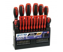 Set 36 surubelnite, biti cu suport, otel S2, Hillen&Mohr Set 36 surubelnite, biti cu suport, otel S2, Hillen&Mohr