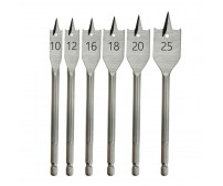 Set 6 bucati spirale pentru lemn WDAS06 Dedra