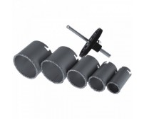 Set carote diamantate pentru ceramica 5buc DED1517 Dedra