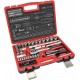 Trusa de chei tubulare HILLEN & MOHR profesional CrV 72bucati 16 X 1/2", 10 X 1/4" 17K072 25ANI Garantie