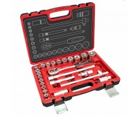 Trusa de chei tubulare HILLEN & MOHR profesional CR-V 25 buc - 17K025 Dedra