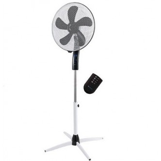 Ventilator cu picior 16" cu panou de control tactil