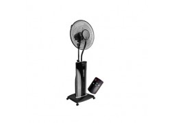 Ventilator cu pulverizare apa Descon, 100W, 3 nivele pulverizare, timer, telecomanda