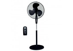 Ventilator cu picior 16" cu telecomanda si timer NEGRU