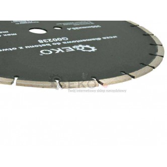 Disc diamantat pentru beton 350 x 25,4 mm GEKO