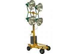 Turn de iluminat 4x400W, halogen, telescopic Kipor KLJ 400-4 