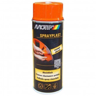 MOTIP Spray Plast Vopsea folie detasabila, 400ml portocaliu