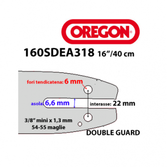 Lama drujba OREGON 160SDEA318 40 cm 3/8 "1,3 mm