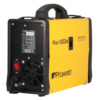 Aparat de sudura tip invertor, (sarma si electrod) portabil, multiproces Flux, MMA si TIG, ProWELD Flux1032e