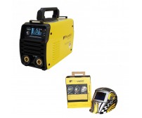 Pachet Invertor de sudura ProWeld MMA 160 DLS-LCD Profesional + Masca sudare CADOU valiza transport Pachet Invertor de sudura ProWeld MMA 160 DLS-LCD Profesional + Masca sudare CADOU valiza transport