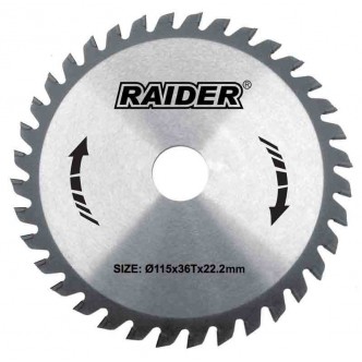 Disc pentru taiere lemn 300 mm 56 dinti vidia, interior 30 mm 163110 Raider